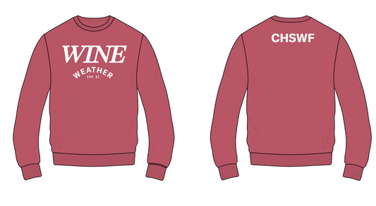 Crewneck Wine Weather
