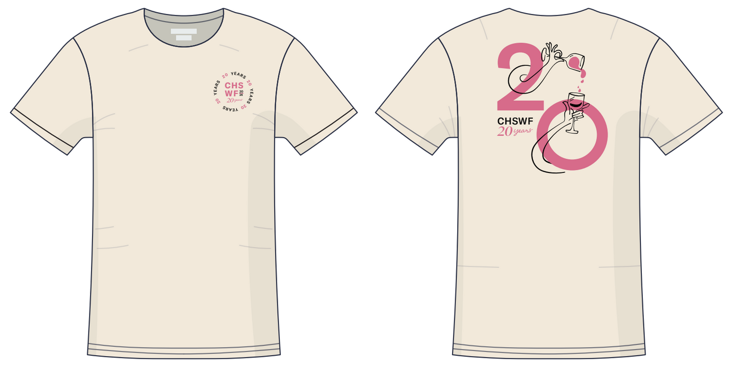 Cream - 20 Year Glasses Tee